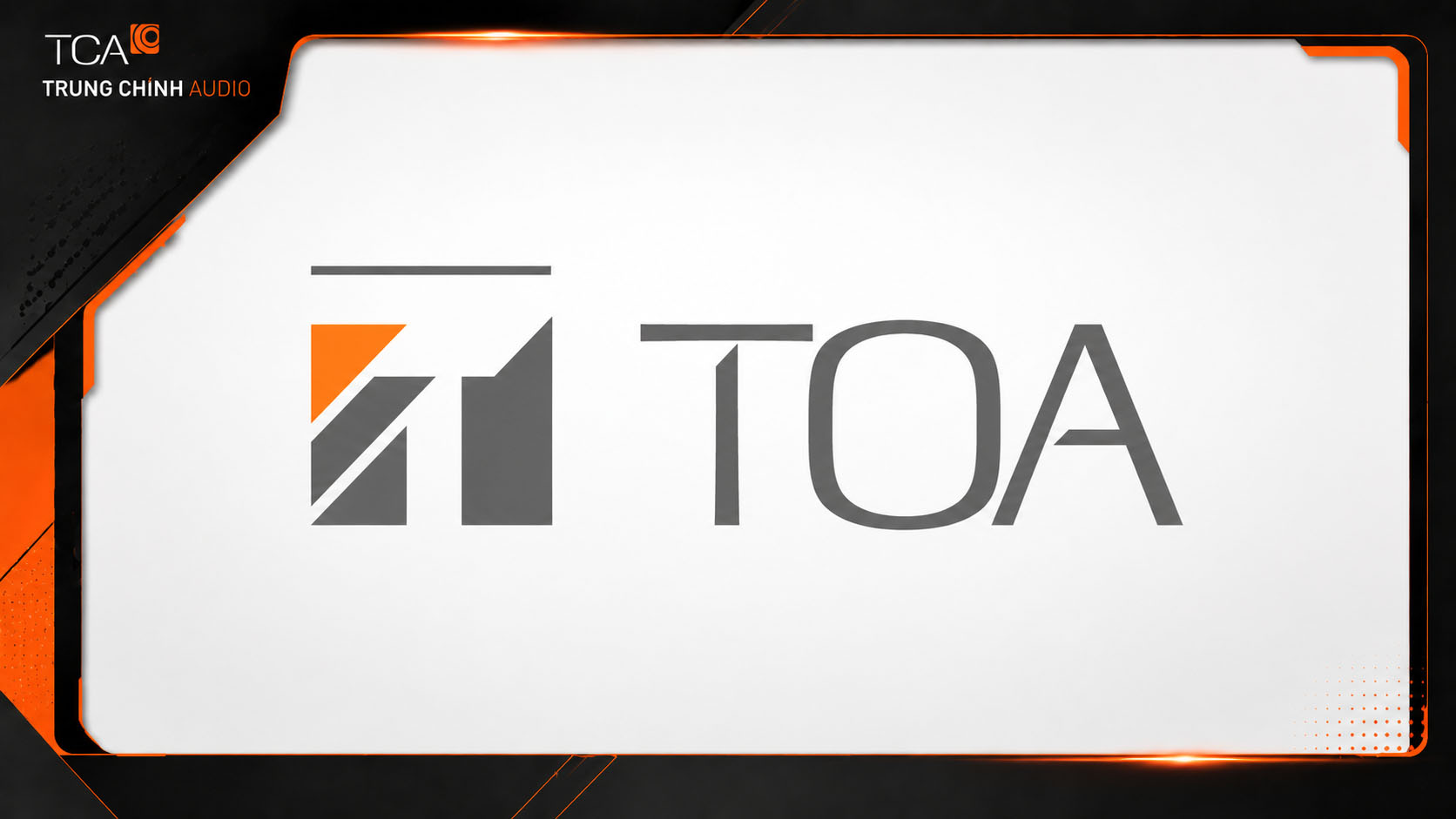 Phân biệt loa TOA qua Logo