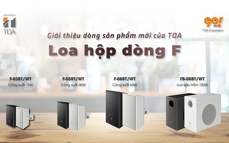 Loa hộp TOA F Series 