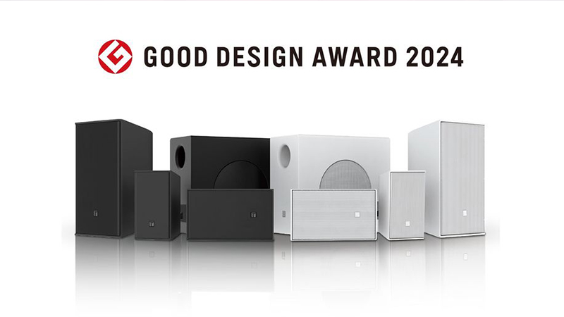 Loa hộp TOA F Series nhận giải thưởng Thiết kế Xuất sắc Nhật Bản