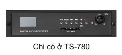  Hệ Thống Âm Thanh Hội Thảo TOA TS-780