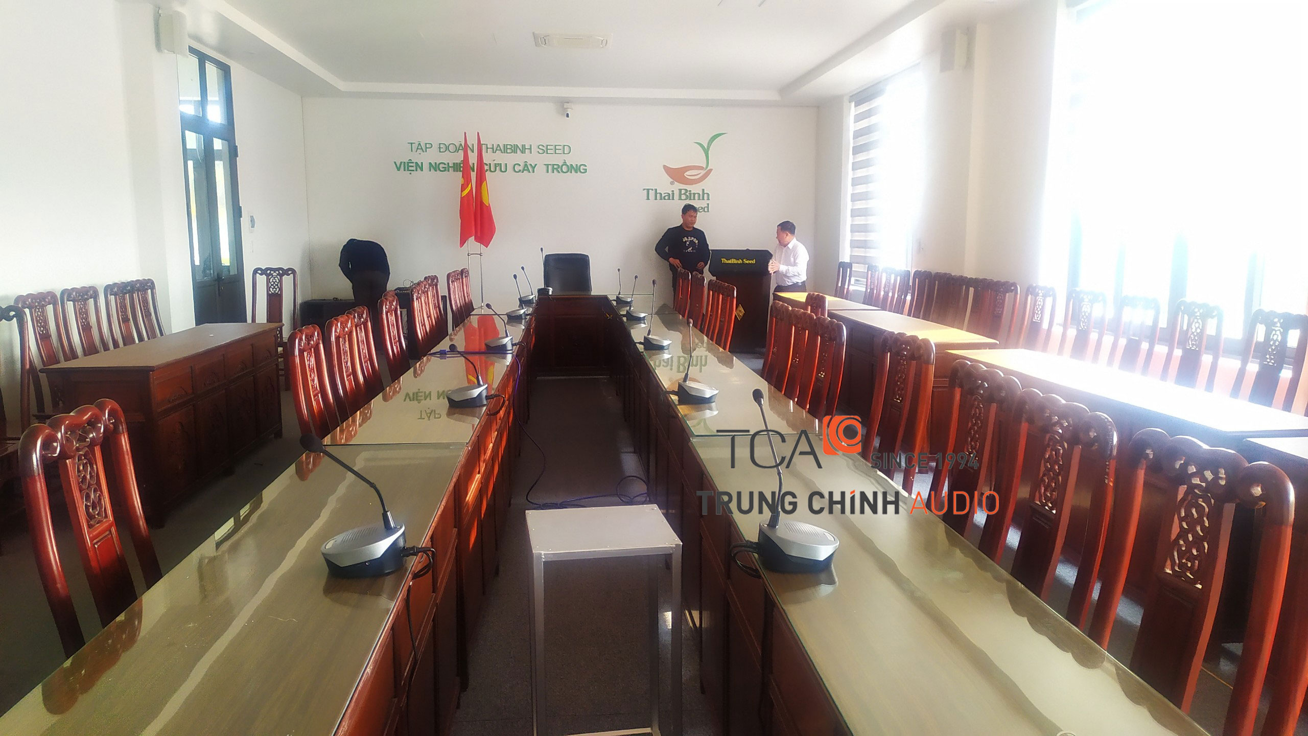 Âm thanh TOA TS-690, loa hội thảo TOA BS-1030W tại Thái Bình