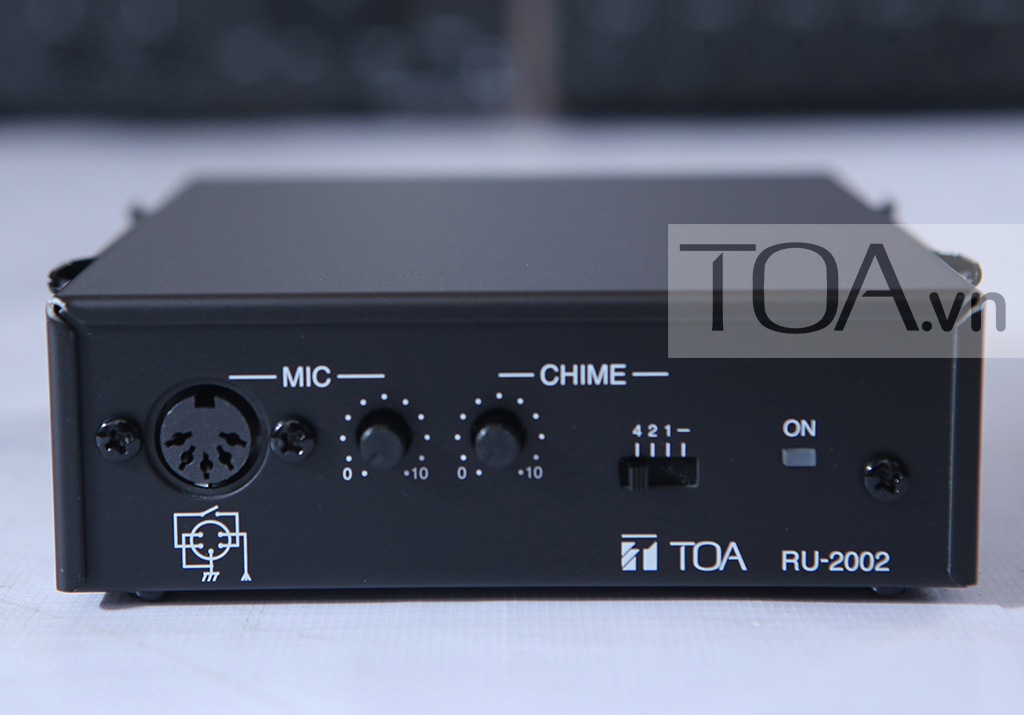 Bộ tăng âm cho Micro PM 660 TOA RU-2002